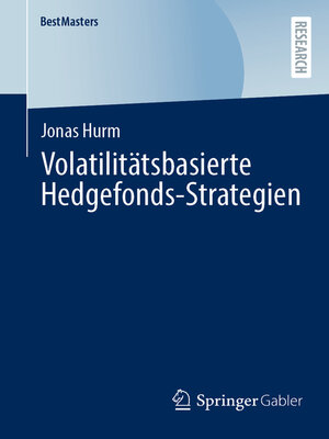 cover image of Volatilitätsbasierte Hedgefonds-Strategien